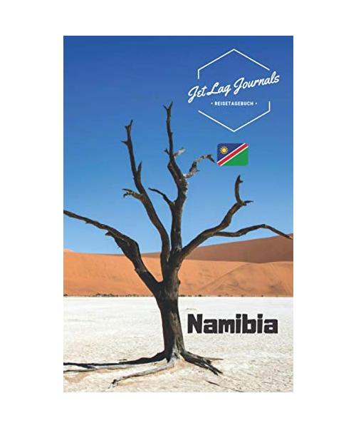 JetLagJournals • Reisetagebuch Namibia: Erinnerungsbuch zum Ausfüllen | Reisetagebuch zum Selberschreiben für die Namibia Reise