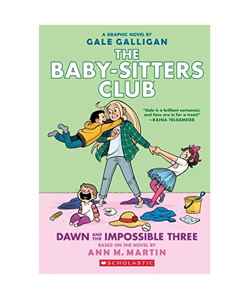 Dawn and the Impossible Three: A Graphic Novel (the Baby-Sitters Club #5): Full-Color Edition Volume 5