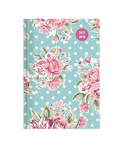 Collegetimer A5 day by day Roses 2017/2018
