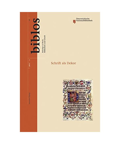 Schrift als Dekor