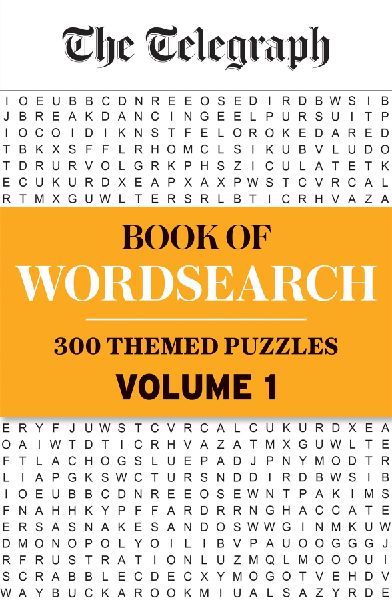 The Telegraph Book of Wordsearch Volume 1