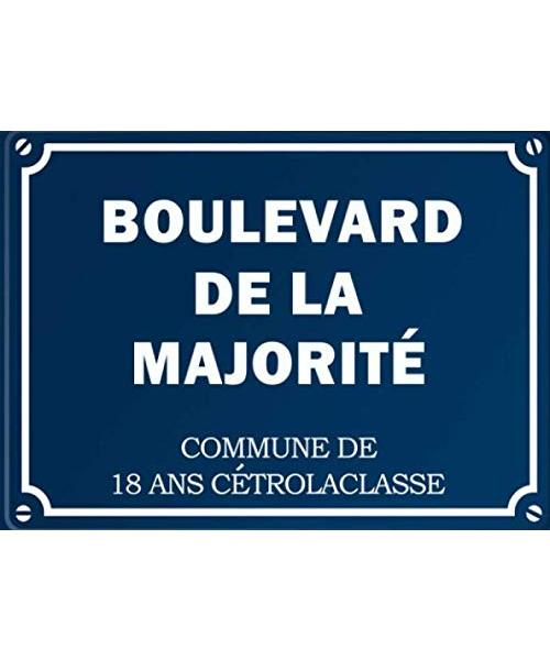 Boulevard De La Majorité - Commune de 18 ans Cétrolaclasse: livre d'or 18 ans