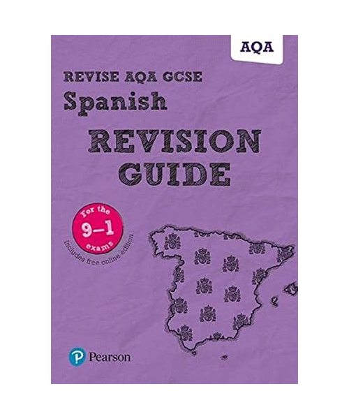 Pearson REVISE AQA GCSE Spanish Revision Guide: incl. online revision and audio  - for 2025 exams
