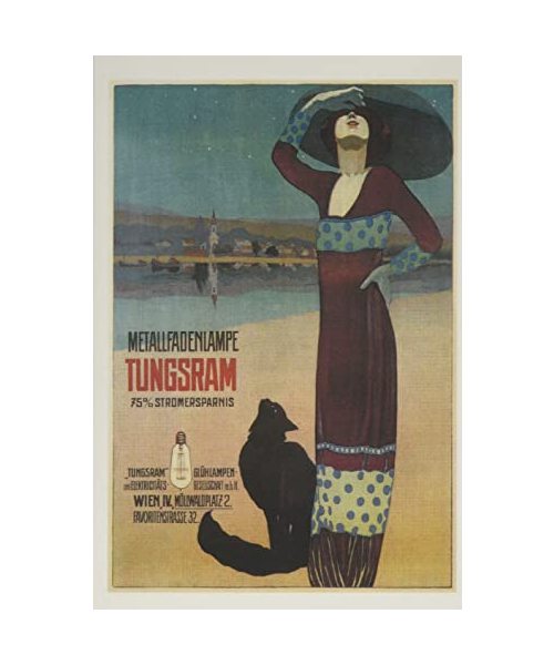 Vintage Journal Fashionable Woman with Cat on Beach