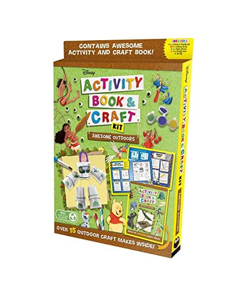Disney: Activity Book & Craft Kit Awesome Outdoors