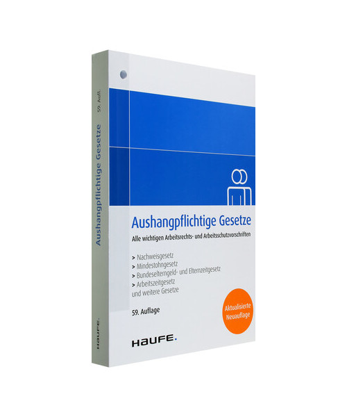 Aushangpflichtige Gesetze