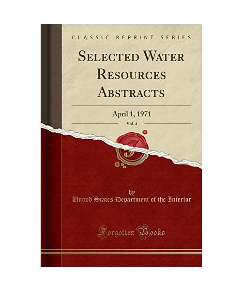 Selected Water Resources Abstracts, Vol. 4