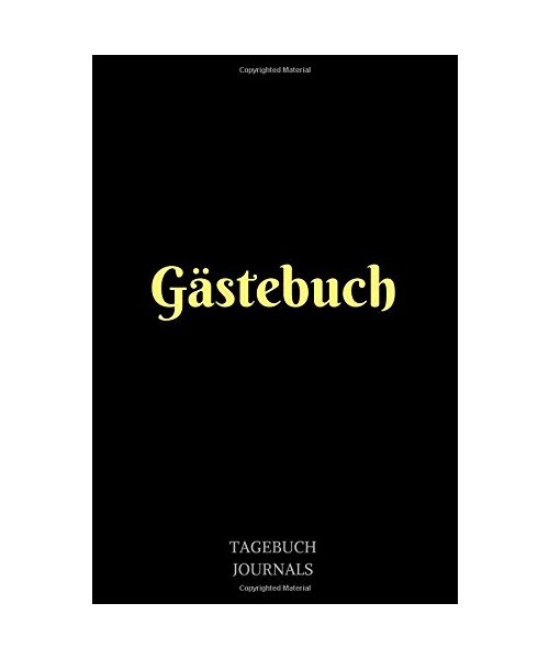Gästebuch: Gästebuch, Notizbuch, 6 x 9 Inch