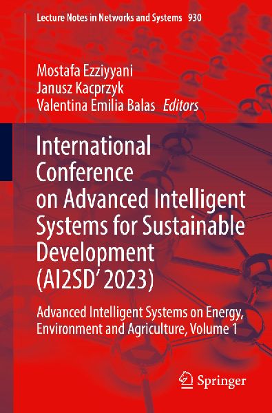 International Conference on Advanced Intelligent Systems for Sustainable Development (AI2SD'2023)