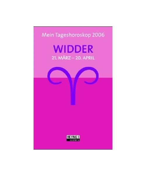 Mein Tageshoroskop 2005 - Widder