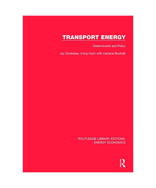 Transport Energy: Determinants and Policy