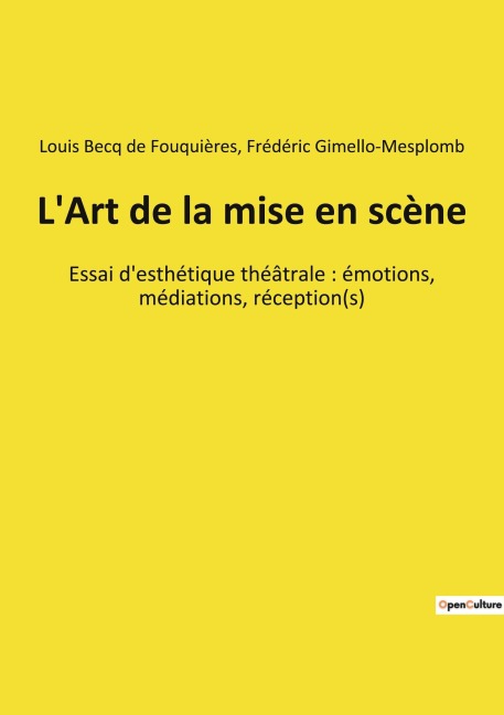 L'Art de la mise en scène
