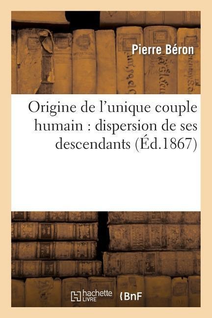 Origine de l'unique couple humain
