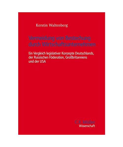 Vermeidung von Bestechung durch Wirtschaftsunternehmen