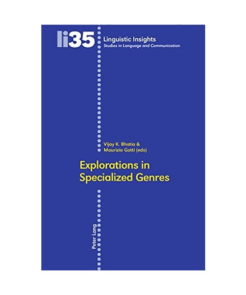 Explorations in Specialized Genres