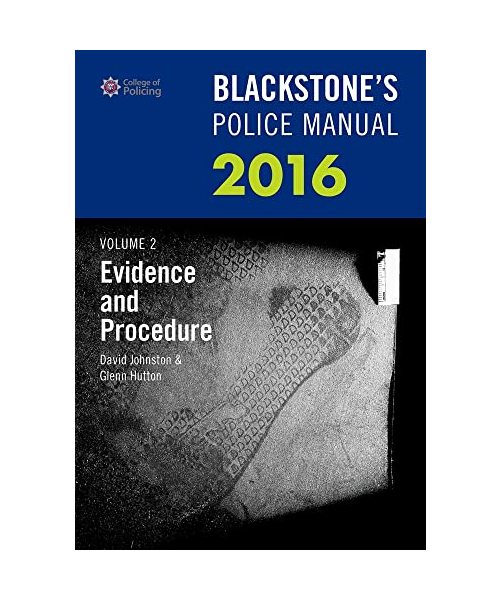 Blackstone's Police Manual