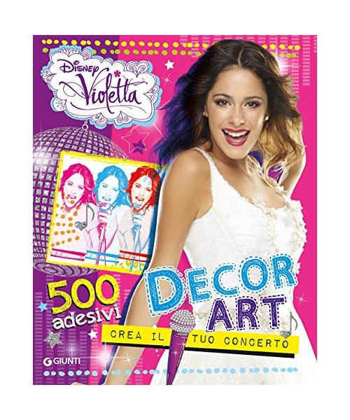 Decor Art. Crea il tuo concerto. Violetta. 500 adesivi