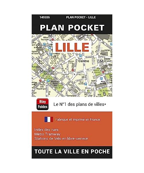LILLE PLAN POCKET 2023