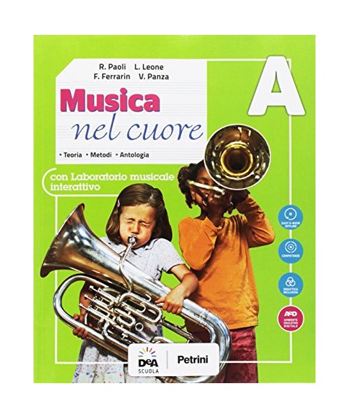 Musica nel cuore. Per la Scuola media. Con e-book. Con espansione online. Con Libro: BES. Con DVD-ROM (Vol. A-B)