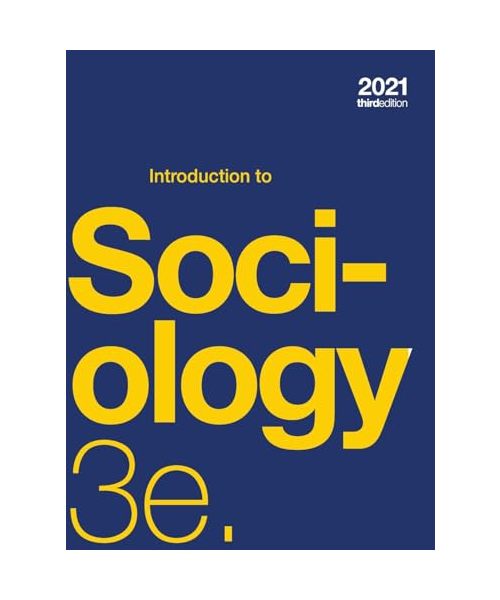 Introduction to Sociology 3e (hardcover, full color)