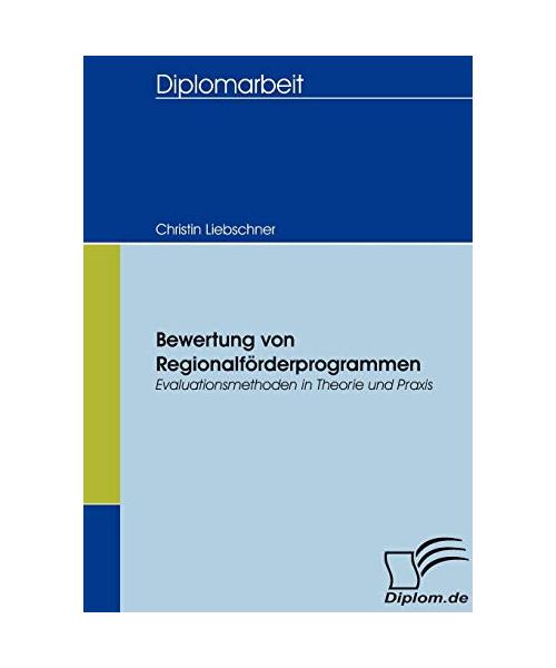 Bewertung von Regionalförderprogrammen