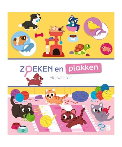Huisdieren (Zoeken en plakken, 1)