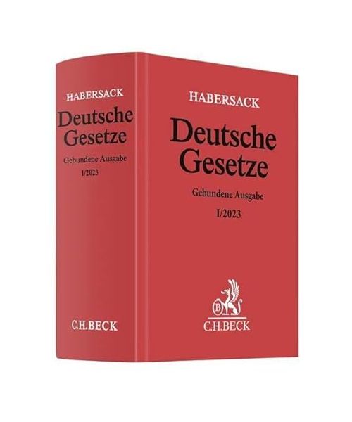 Deutsche Gesetze Gebundene Ausgabe I/2023