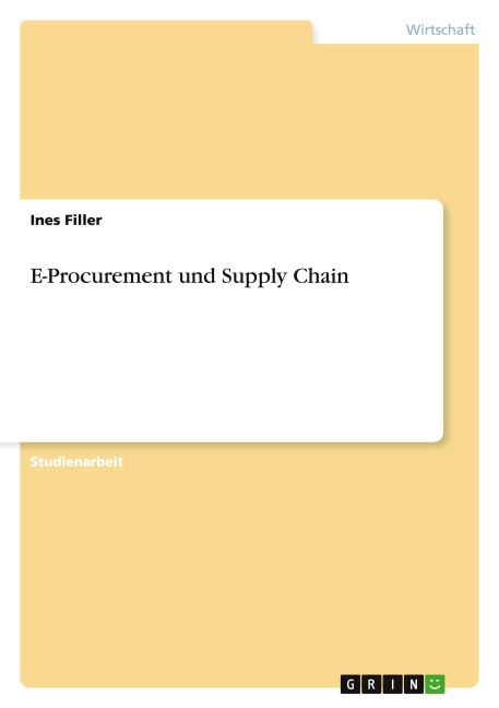 E-Procurement und Supply Chain