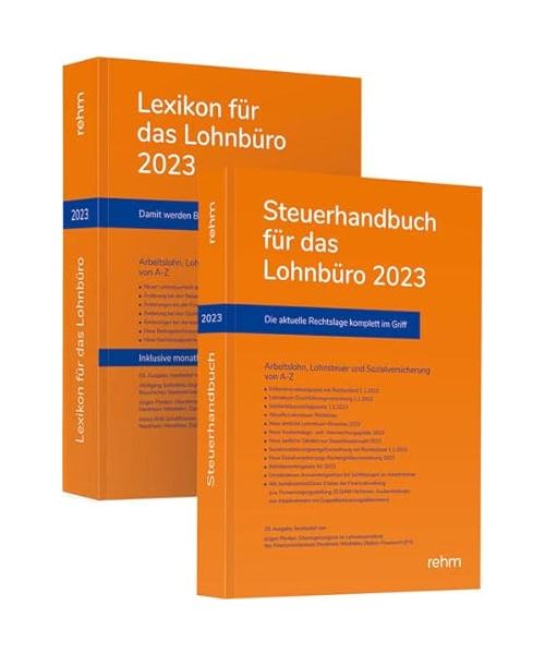 Buchpaket Lexikon für das Lohnbüro und Steuerhandbuch 2023