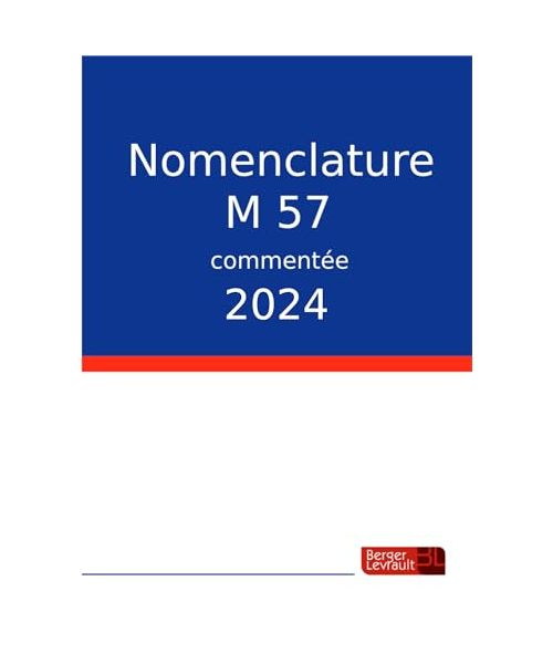 Nomenclature M57 commentée 2024