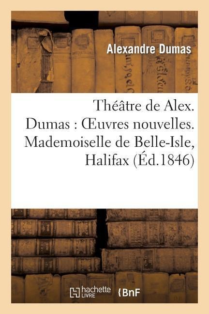 Théâtre de Alex. Dumas