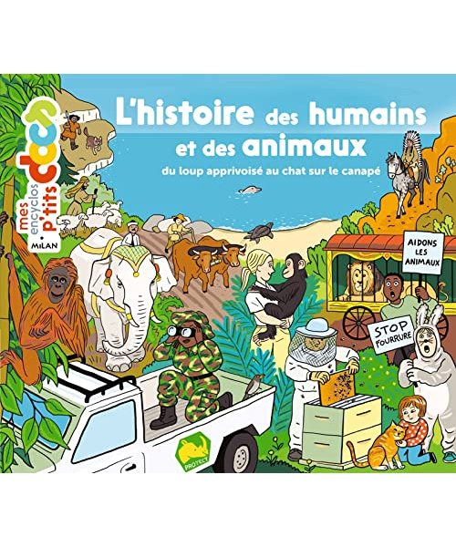 L'histoire des humains et des animaux: Du loup apprivoisé au chat sur le canapé