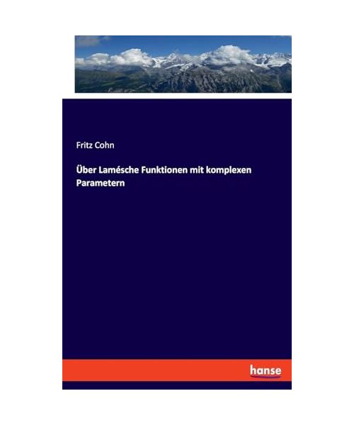 Über Lamésche Funktionen mit komplexen Parametern