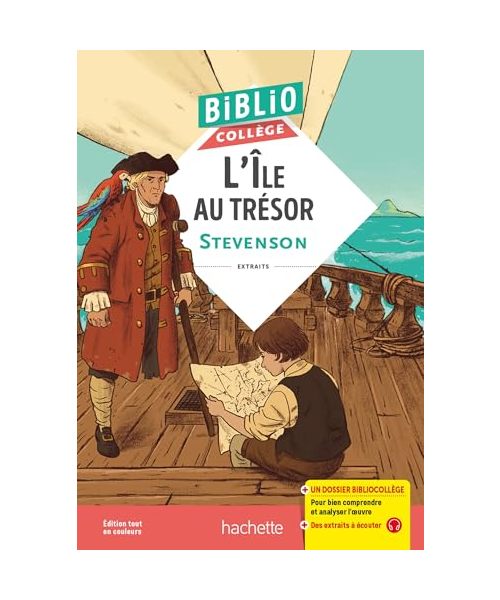 Bibliocollège - L'île au trésor, Stevenson