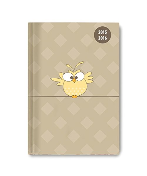 Collegetimer A5 day by day Bird 2015/2016