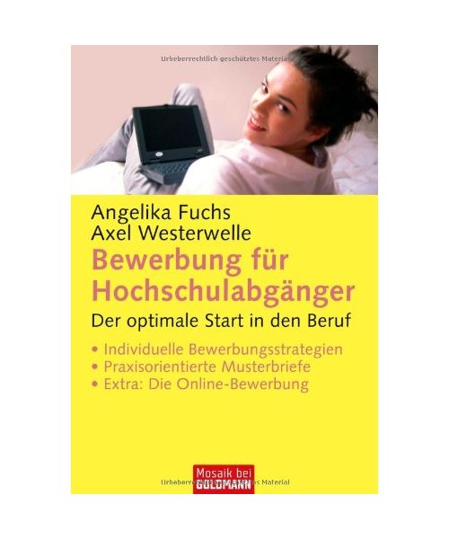 Bewerbung für Hochschulabgänger
