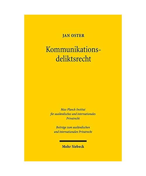 Kommunikationsdeliktsrecht