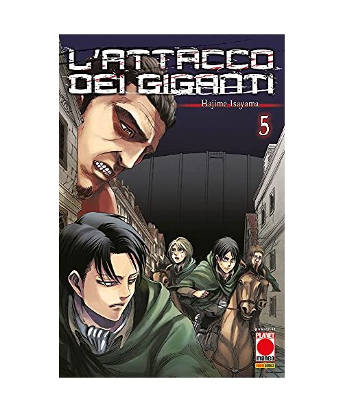 L'attacco dei giganti (Vol. 5) (Planet manga)