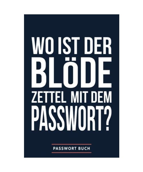 Passwort Buch