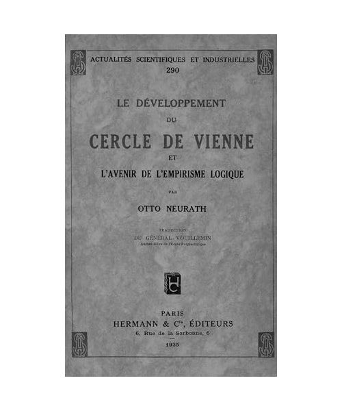 Le Développement du Cercle de Vienne: et l'avenir de l'empirisme logique