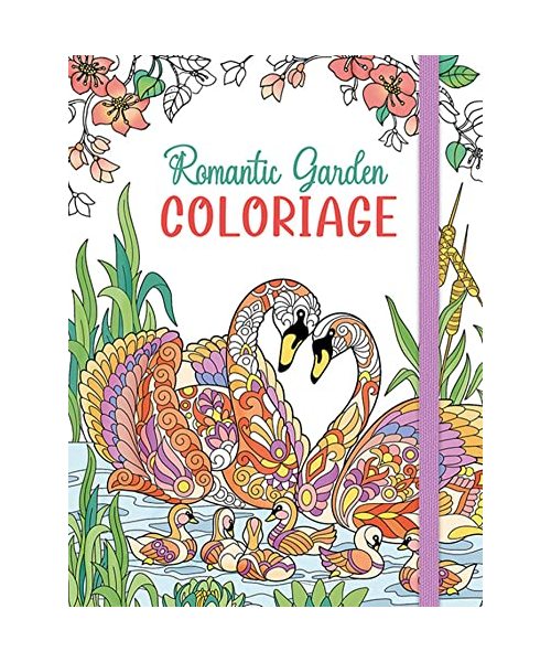 Romantic Garden Coloriage