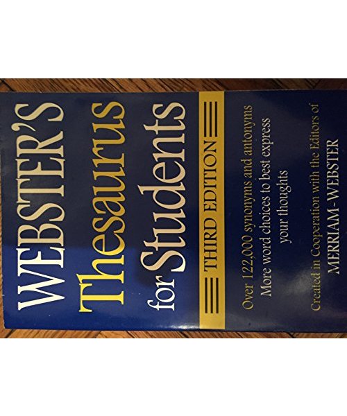 Webster's Thesaurus for Students
