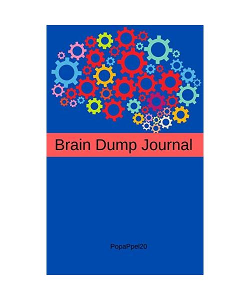 Brain Dump Journal -Hardcover-124 pages-6x9