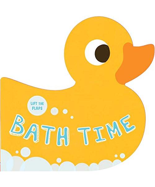 Bath Time: Lift-The-Flap Board Book