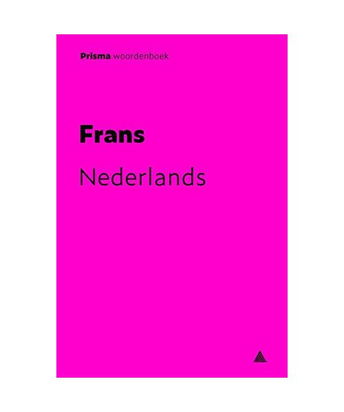 Prisma pocketwoordenboek Frans-Nederlands FLUO roz