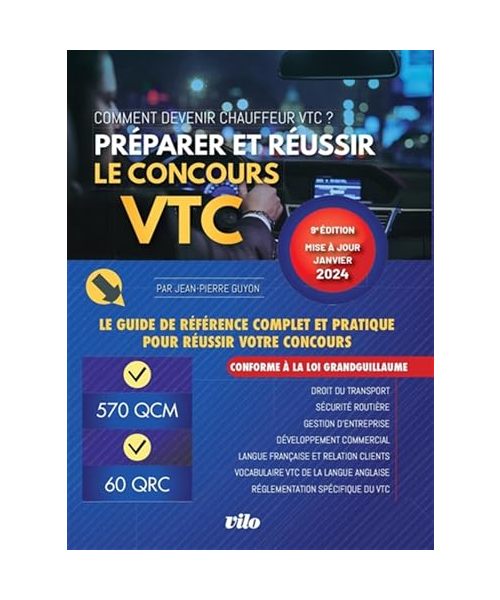VTC 2024: Le guide de référence complet et pratique pour réussir votre concours