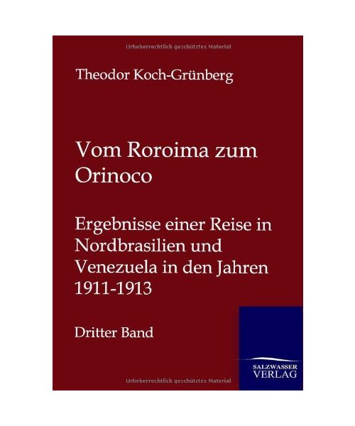 Vom Roroima zum Orinoco