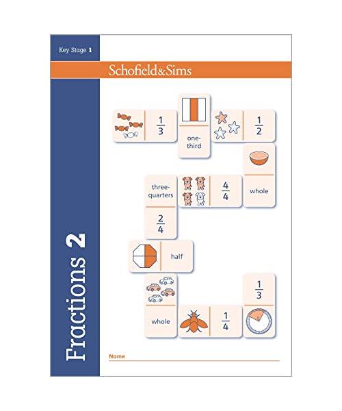 Fractions, Decimals and Percentages Book 2 (Year 2, Ages 6-7)