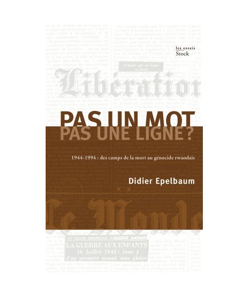 Pas un mot, pas une ligne ?