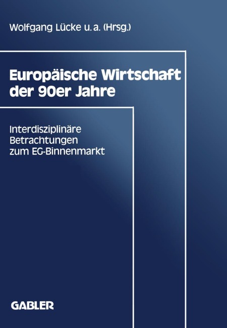 Europäische Wirtschaft der 90er Jahre